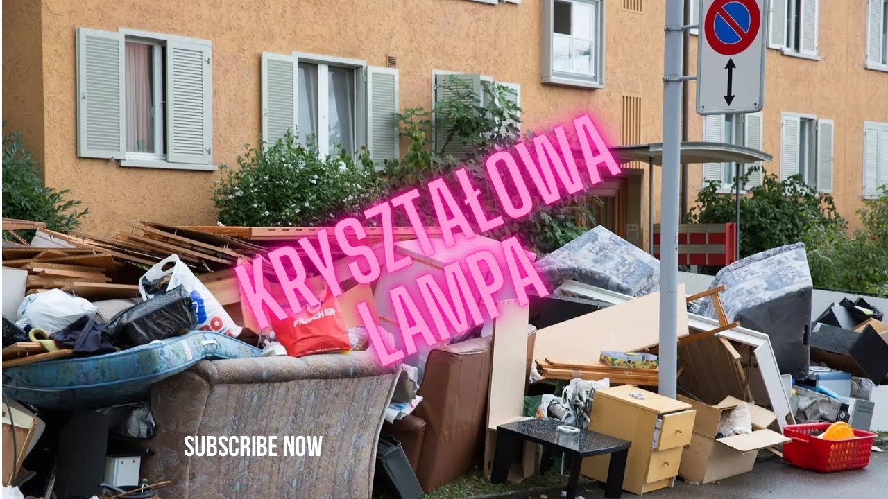 Wieczorne Wystawki w Niemczech. kryształowa Lampka oraz stare radio. Zgarnij Baterie Makita 18v