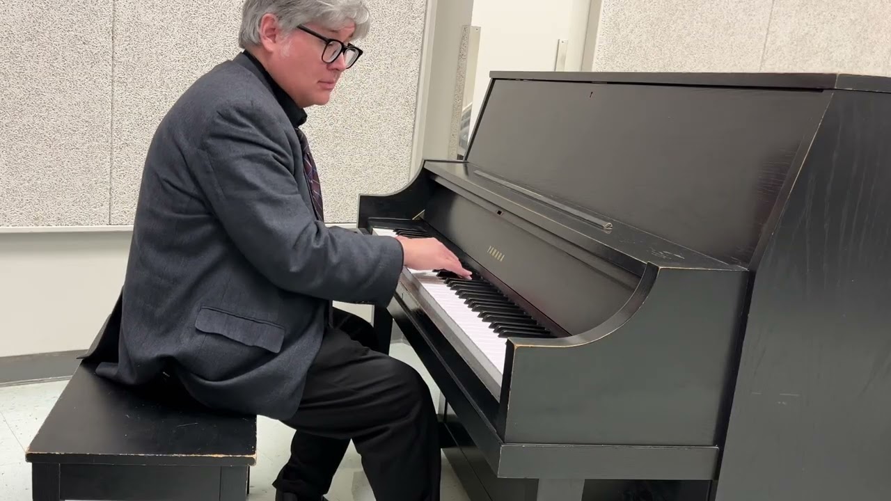 “Red Moment Lane” Avant-Garde Solo Piano By Herbert Midgley 