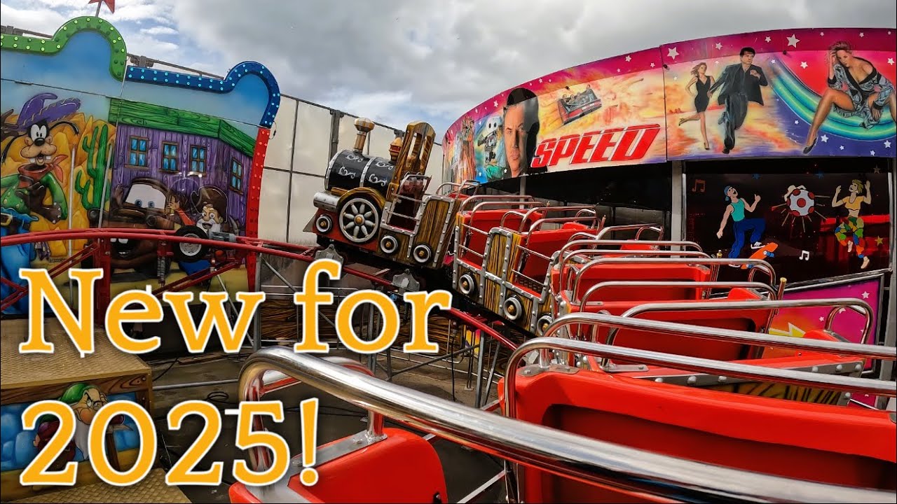 Runaway Train- (Joe White) onride Kiddieland Portrush April 2025