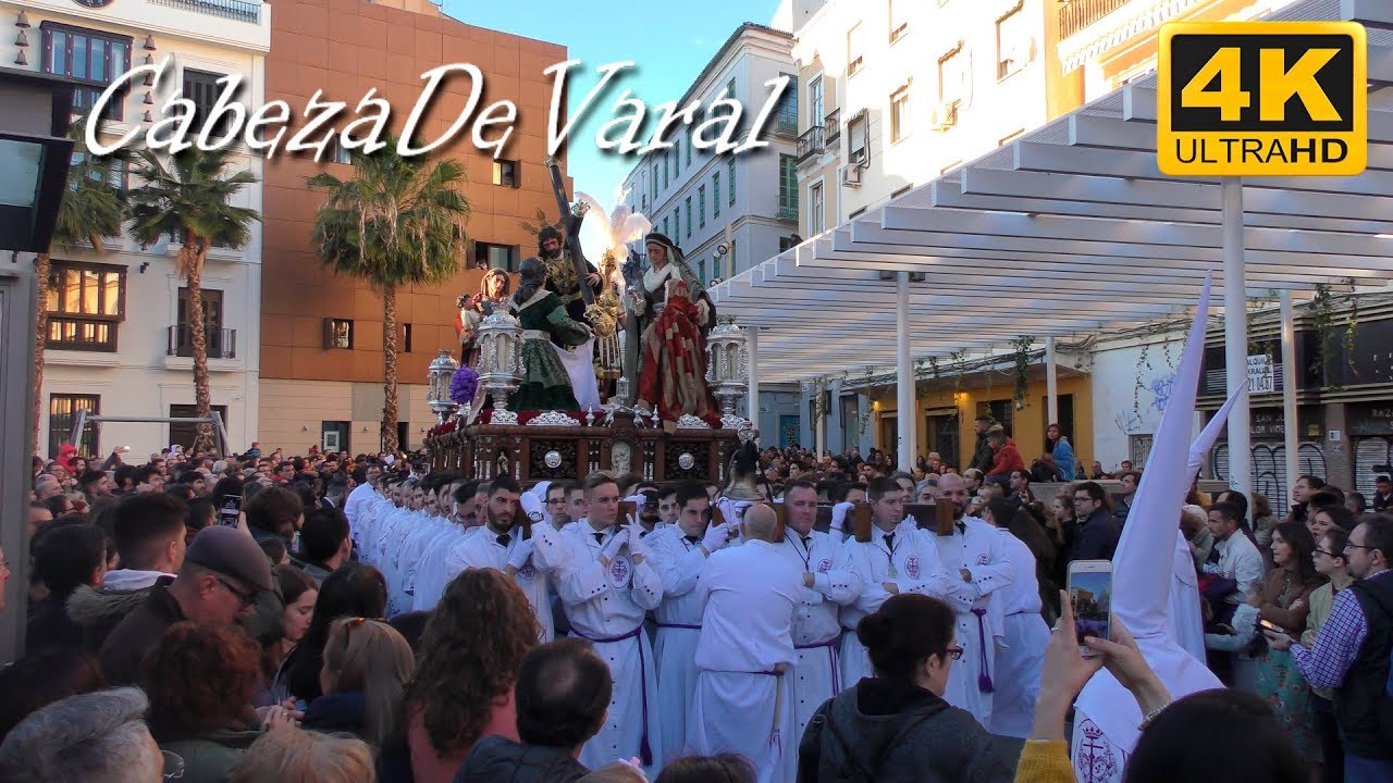 SALUTACION PLAZA DE CAMAS SEMANA SANTA MÁLAGA 2018 4K