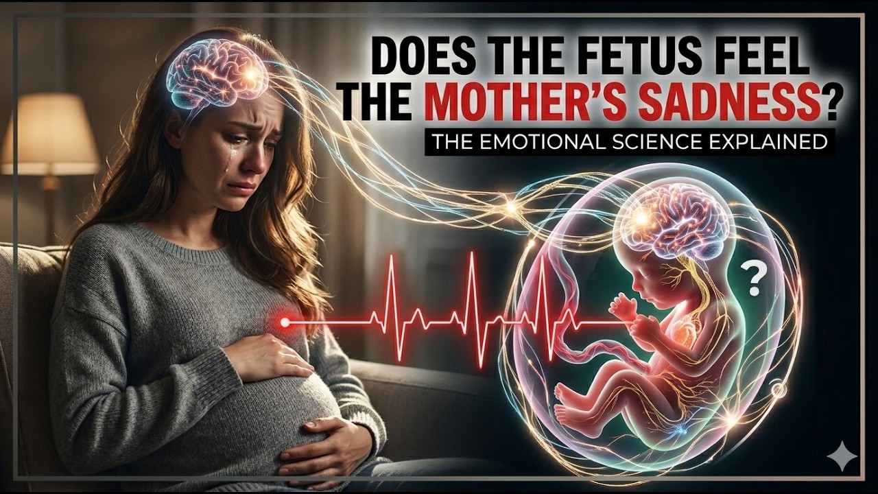 Does the fetus feel the mother's sadness?