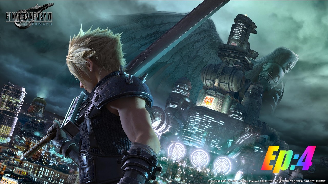 【FF7R】  EP:4　Chapter4 真夜中の失踪～ Chapter5 迷宮の犬　ウェッジ・バレットがいいキャラ過ぎる