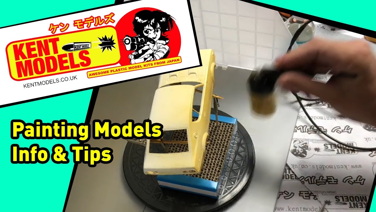 Plastic Model Kits - Painting Demo & Tips