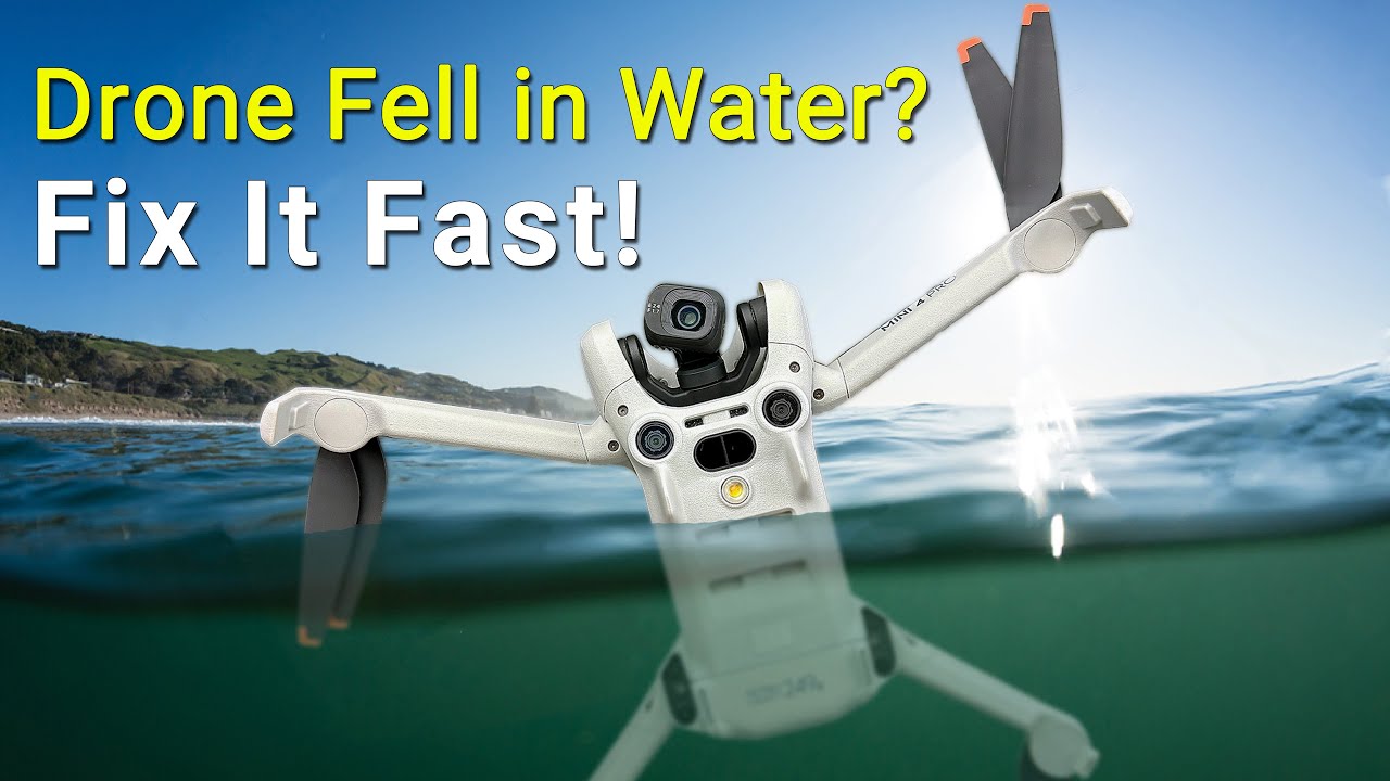 Water Damaged Drone Repair - Complete DIY Guide