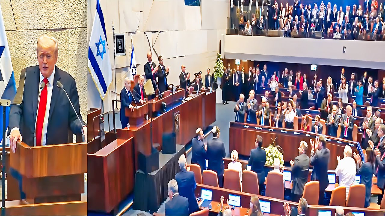 LIVE: President Trump Declares WAR IS OVER in Historic Knesset Speech!