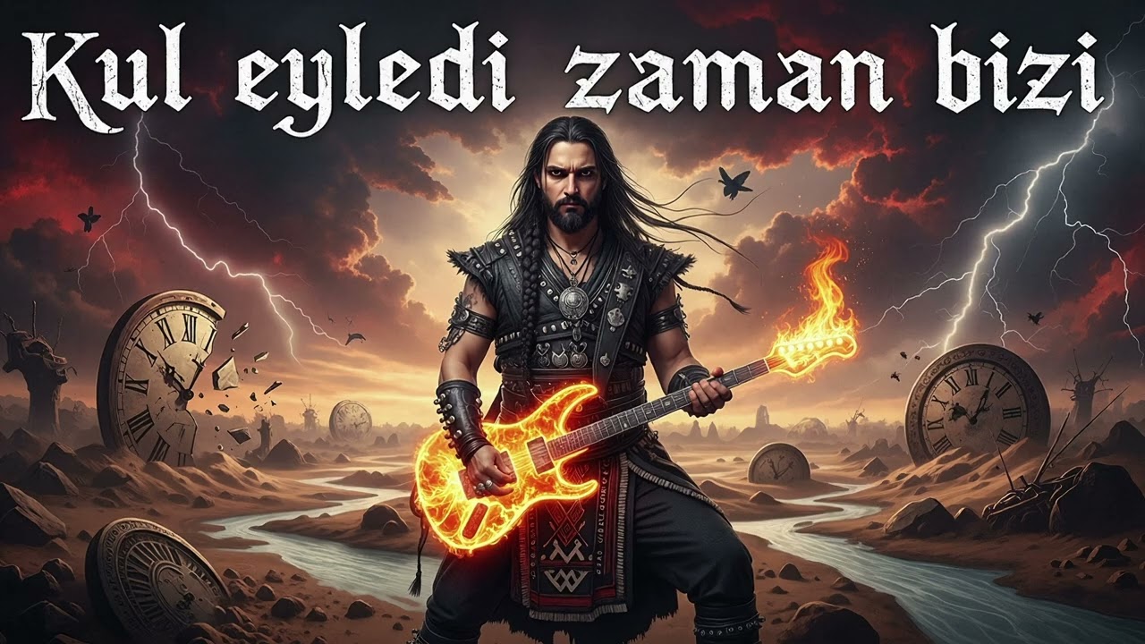 Pir Sultan Abdal - Kul Eyledi Zaman Bizi | Metal Cover | Anatolian Folk | AI Music