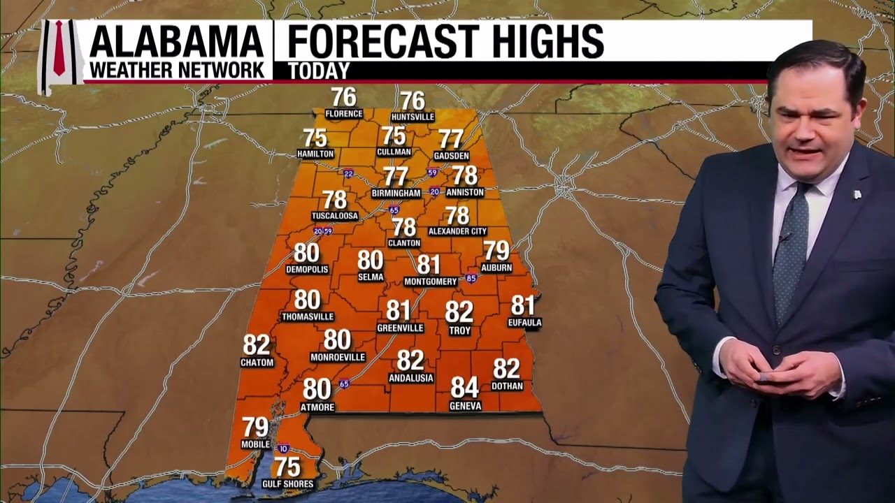AWN Monday 3/9/26 Late Morning Statewide Forecast Update from Drew McCombs