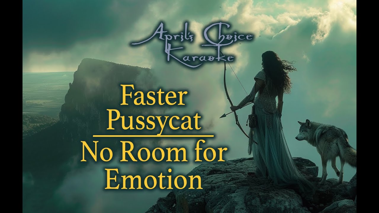Faster Pussycat - No Room for Emotion - Karaoke Instrumental with Lyrics - April's Choice Karaoke