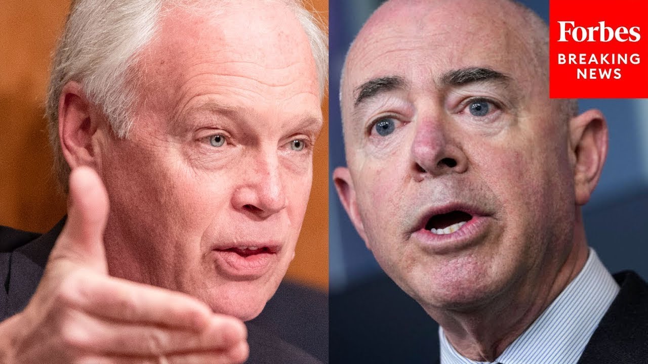 'Why Don't You Have That Basic Information?': Ron Johnson Grills Mayorkas Over Border Crossings