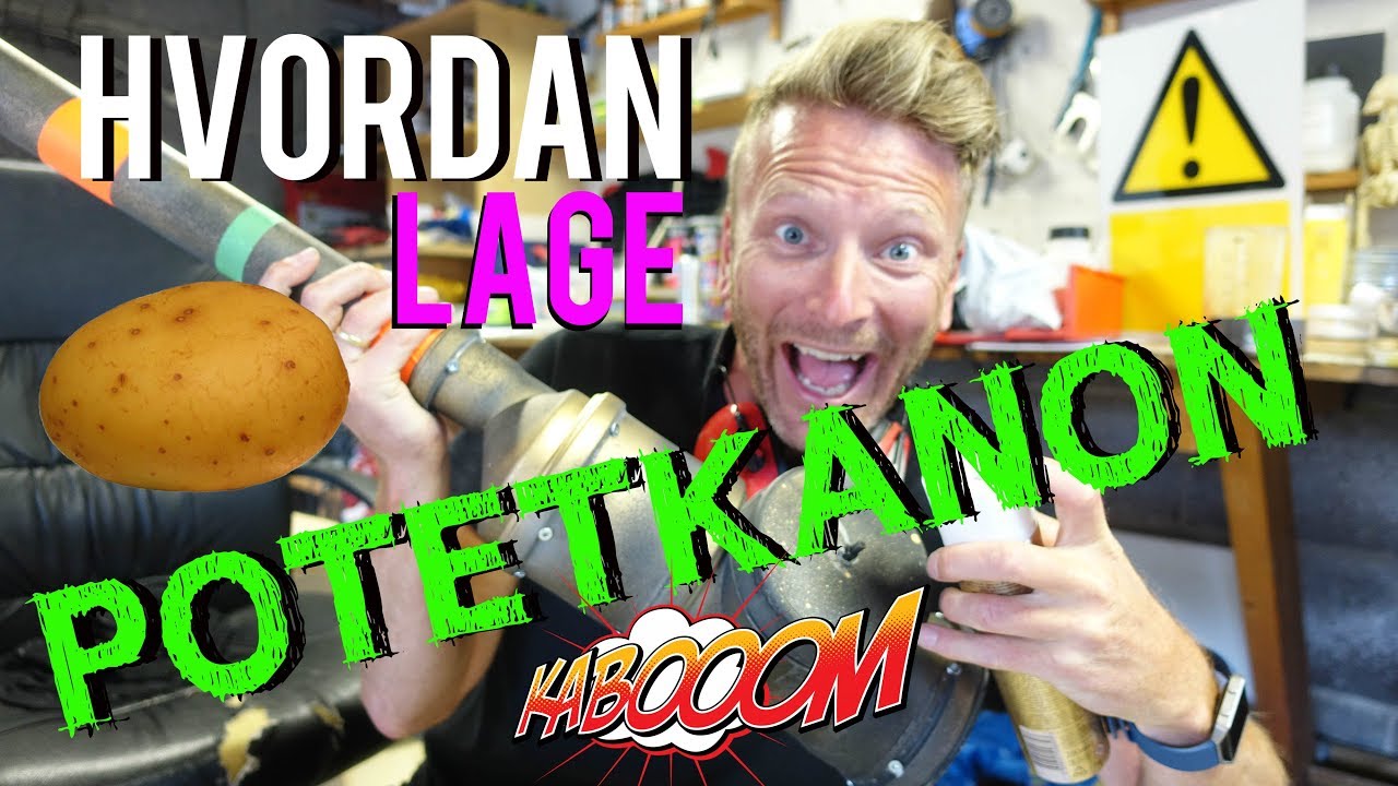 HVORDAN LAGE POTETKANON 🥔💥(Naturfag Rocker)