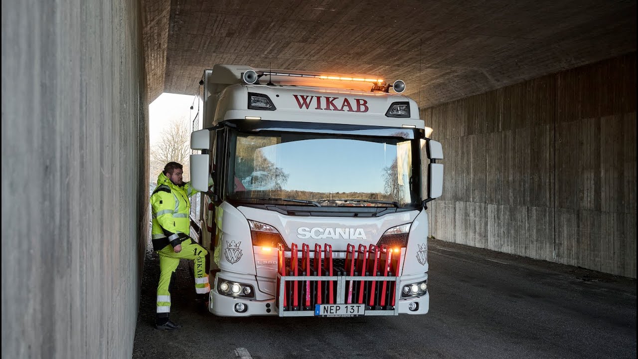 WIKAB chose a Scania L 280 for better safety and comfort