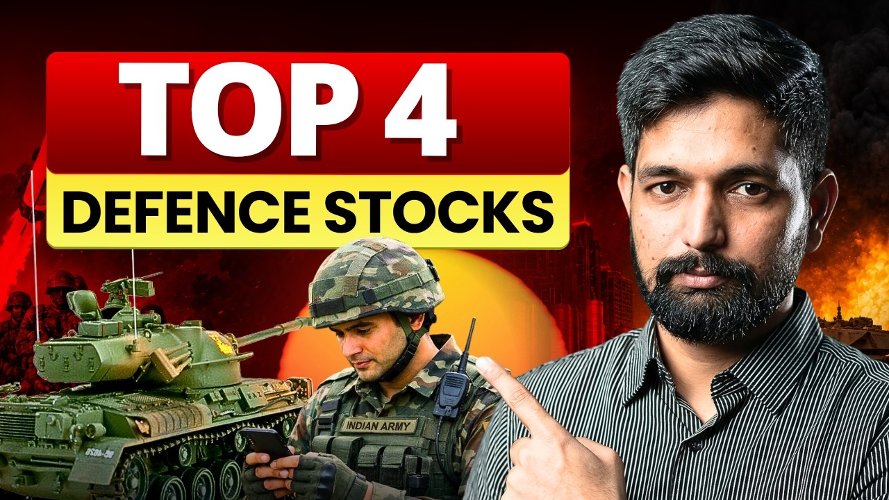 Top 4 Best Defence Stocks in India 2026 | Defence Stocks as a Long-Term Play