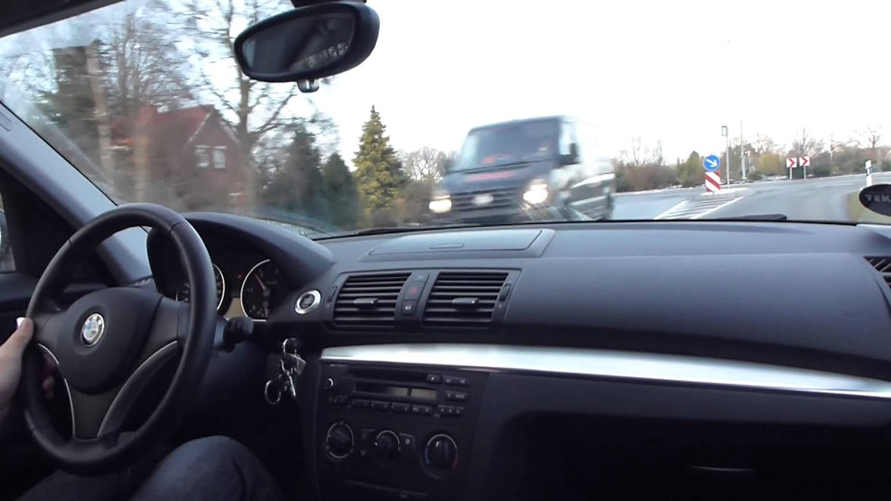 BMW E87 118D Drift Kreisverkehr ( How to Drift ) HD