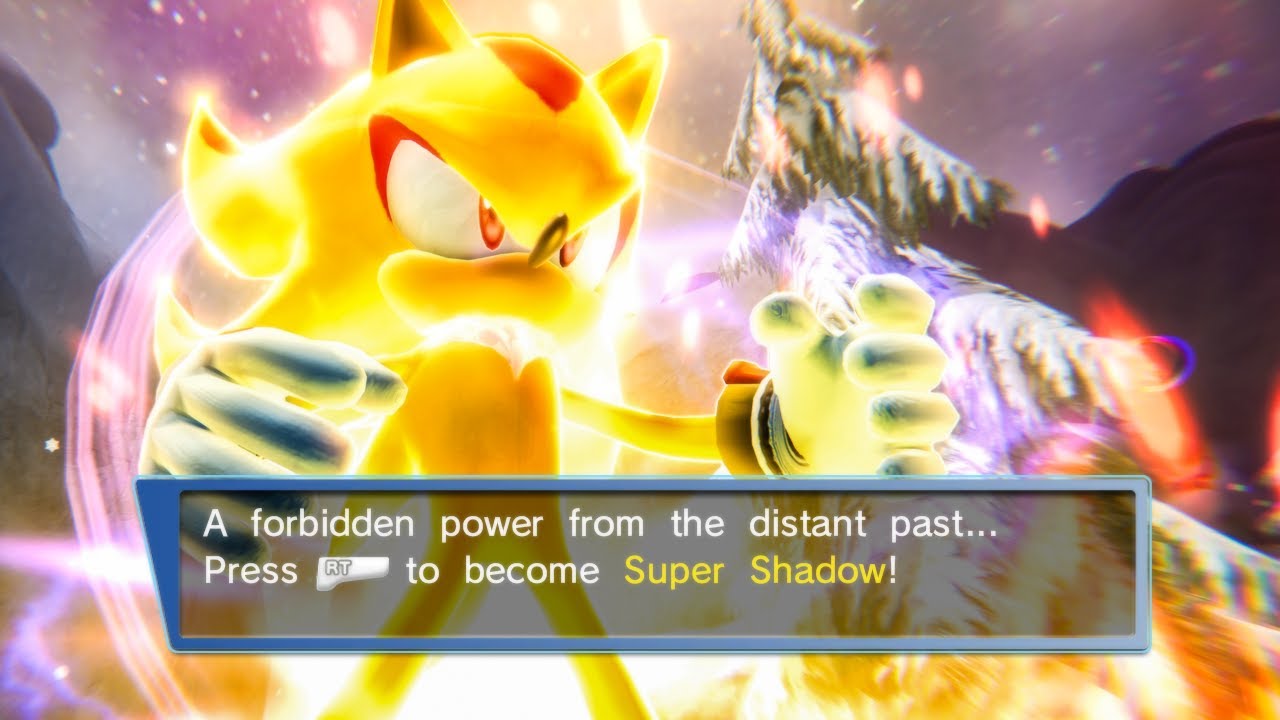 Sonic P-06: Unlockable Super Shadow Transformation
