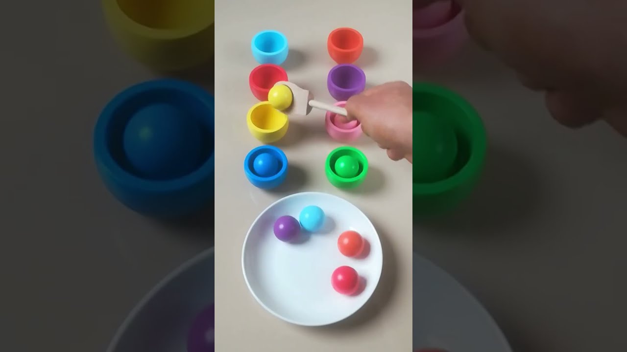 Oddly Satisfying 💫 Reverse Beads Video #asmr #satisfying #beads