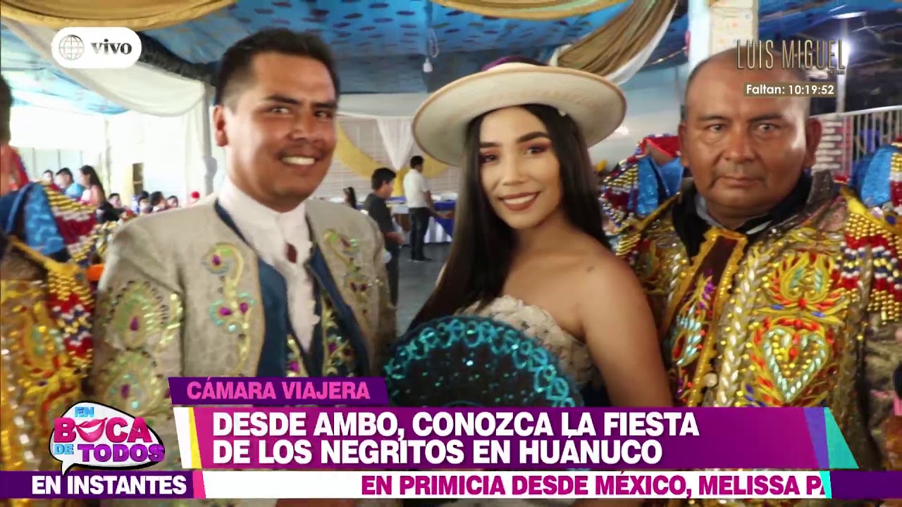 Conoce la festividad de los Negritos de Huánuco