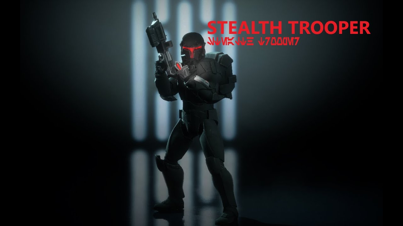 Stealth Trooper Mod Created by Claymaver2000  | Star Wars Battlefront 2