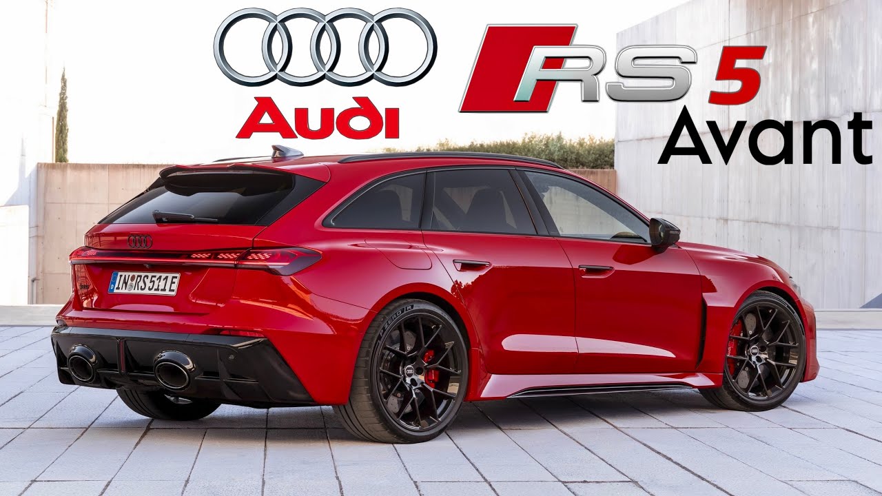 Czy nowe Audi RS5 Avant PHEV 2026 to NAJSZYBSZE kombi na rynku?