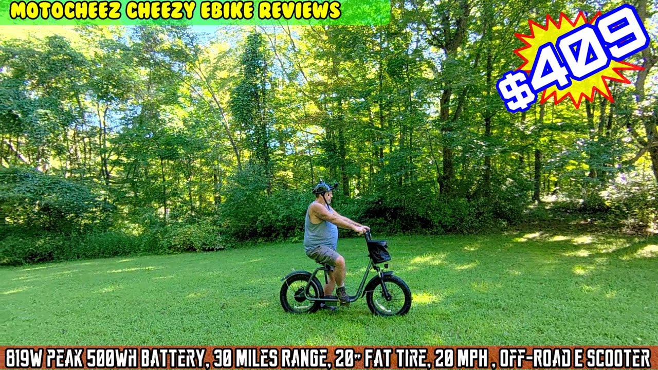 Caroma 819W peak Electric Scooter, 500Wh, 30 Mile Range, 20