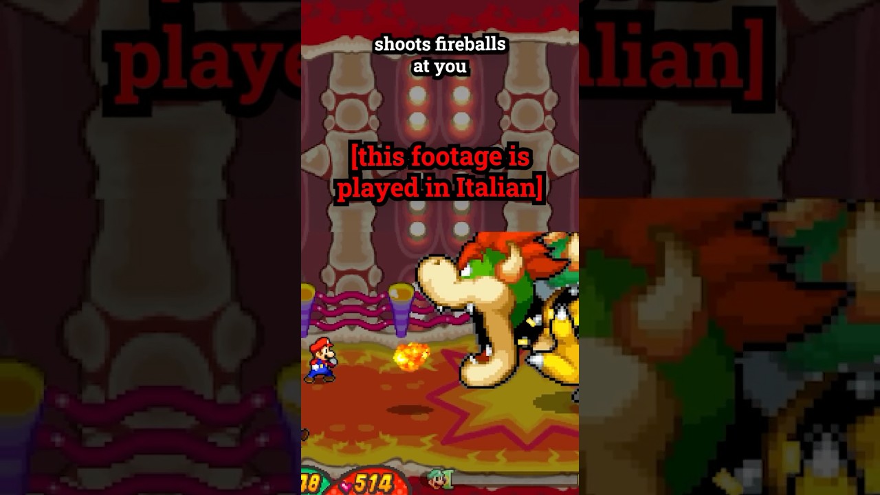 This Bowser fight is BROKEN in most versions of the game