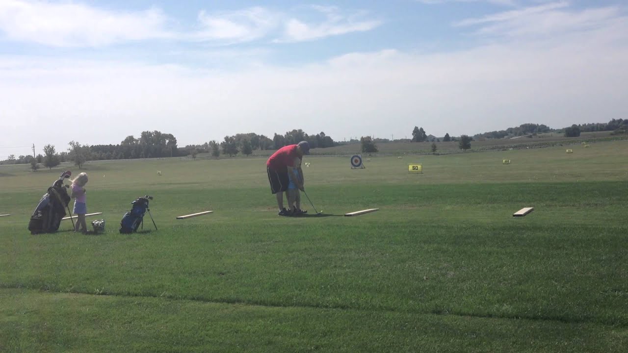 Golf lessons with uncle bub