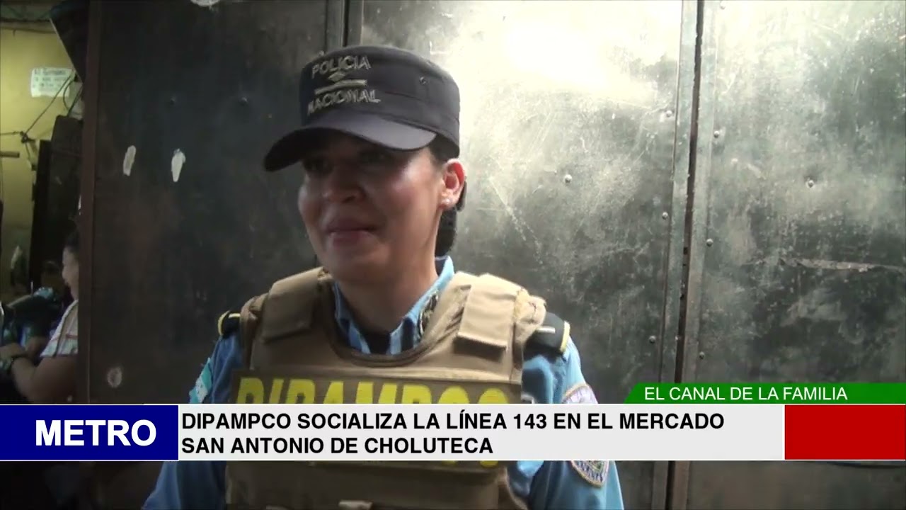 DIPAMPCO SOCIALIZA LA LÍNEA 143 EN EL MERCADO SAN ANTONIO DE CHOLUTECA