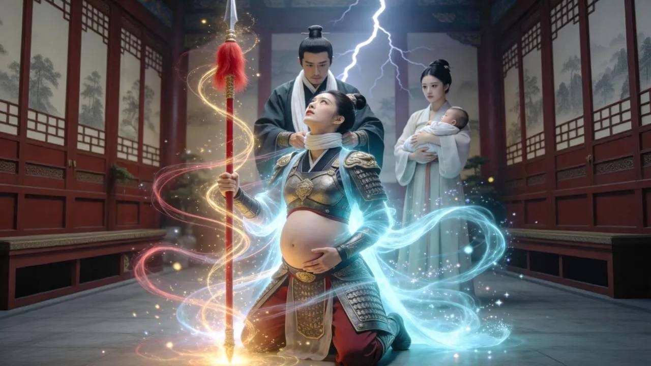 懷胎十月，百戰女將難產而死，渣夫用白綾勒她祭劍，怎料她魂入輪迴重生死後第六年；六年後她從小卒殺回權力頂端，成天下兵權之主、滅渣夫滿門 #大女主 #爽劇 #逆襲 #親情 #復仇