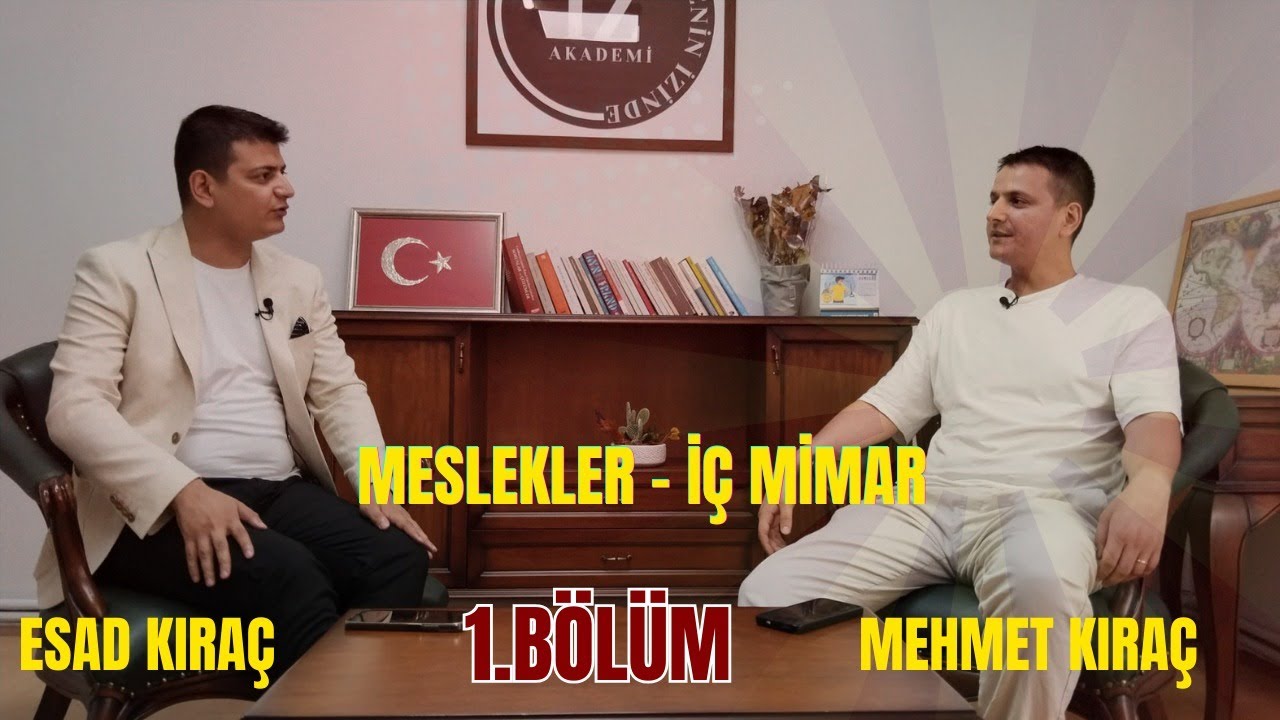 Meslek Sohbetleri - İç Mimarlık - Konuk: İç Mimar Mehmet KIRAÇ