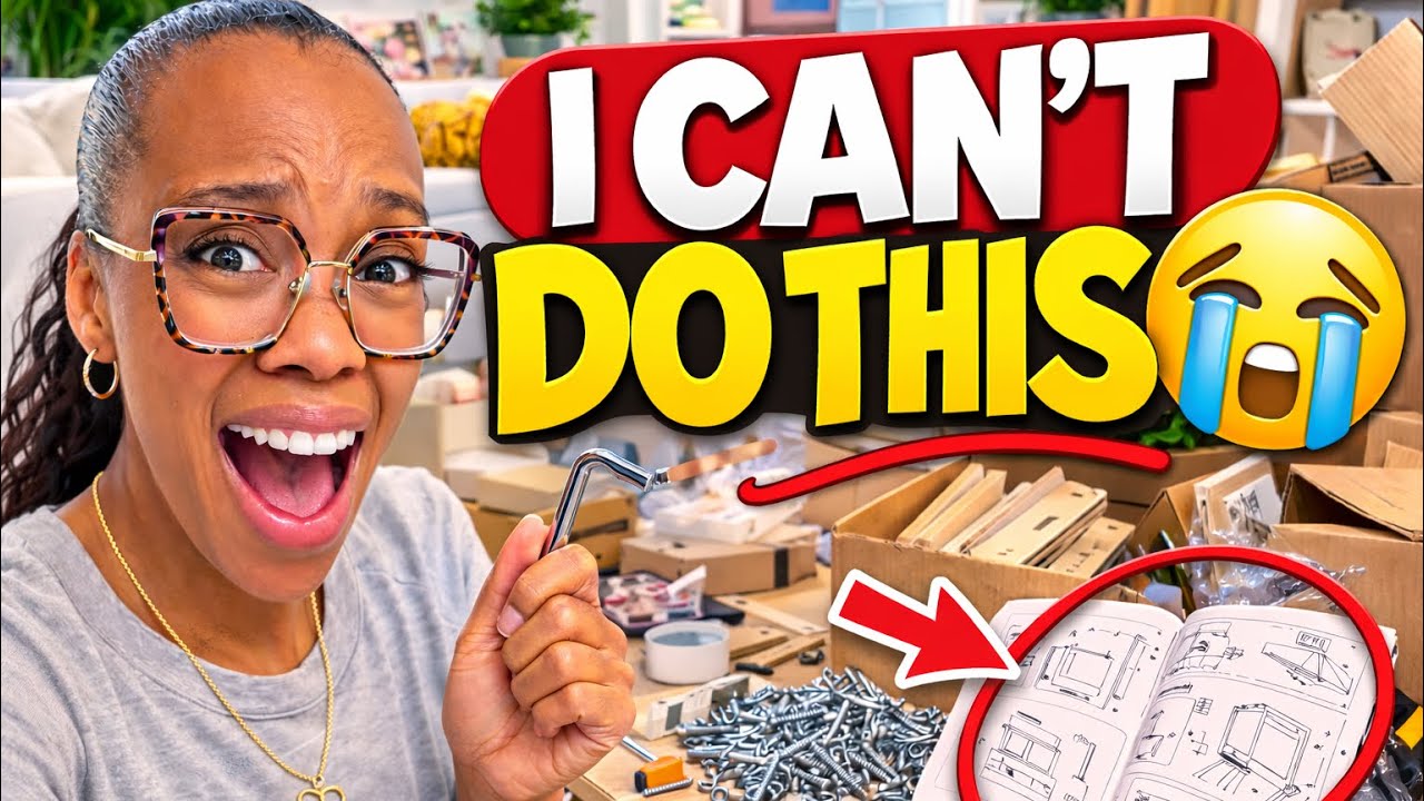 New Apartment Furniture Delivery Day | Trying to Build My Living Room Furniture Alone 😭