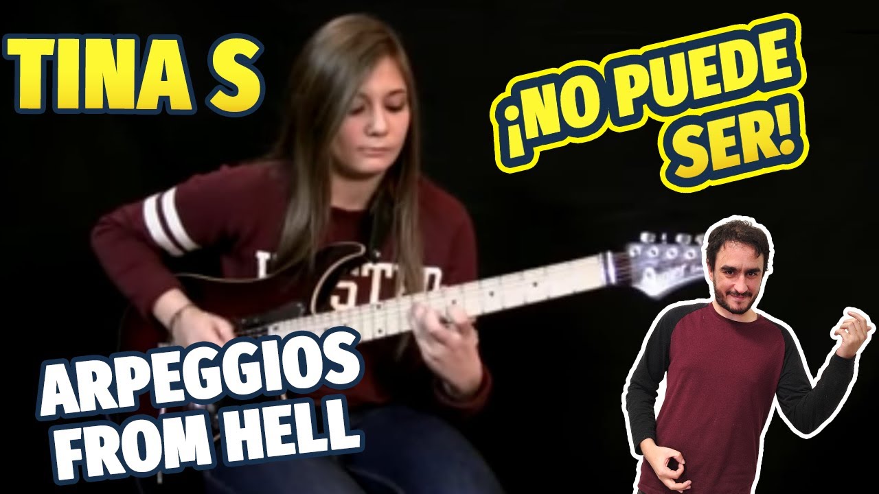 🎶TINA S - Arpeggios From Hell🎶 PRODUCTOR MUSICAL REACCIONA POR PRIMERA VEZ