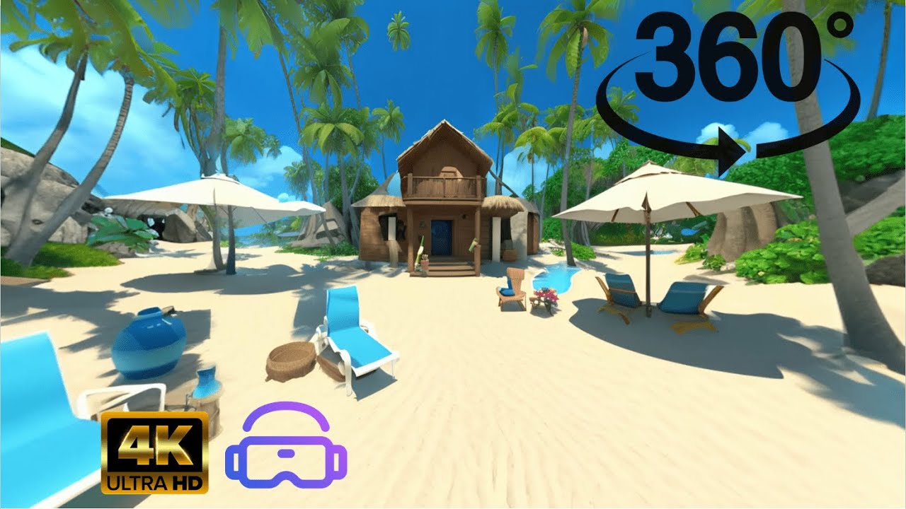 360&deg; Tropical Hideaways: Discover Exotic Beach Resorts in Full Glory | VR