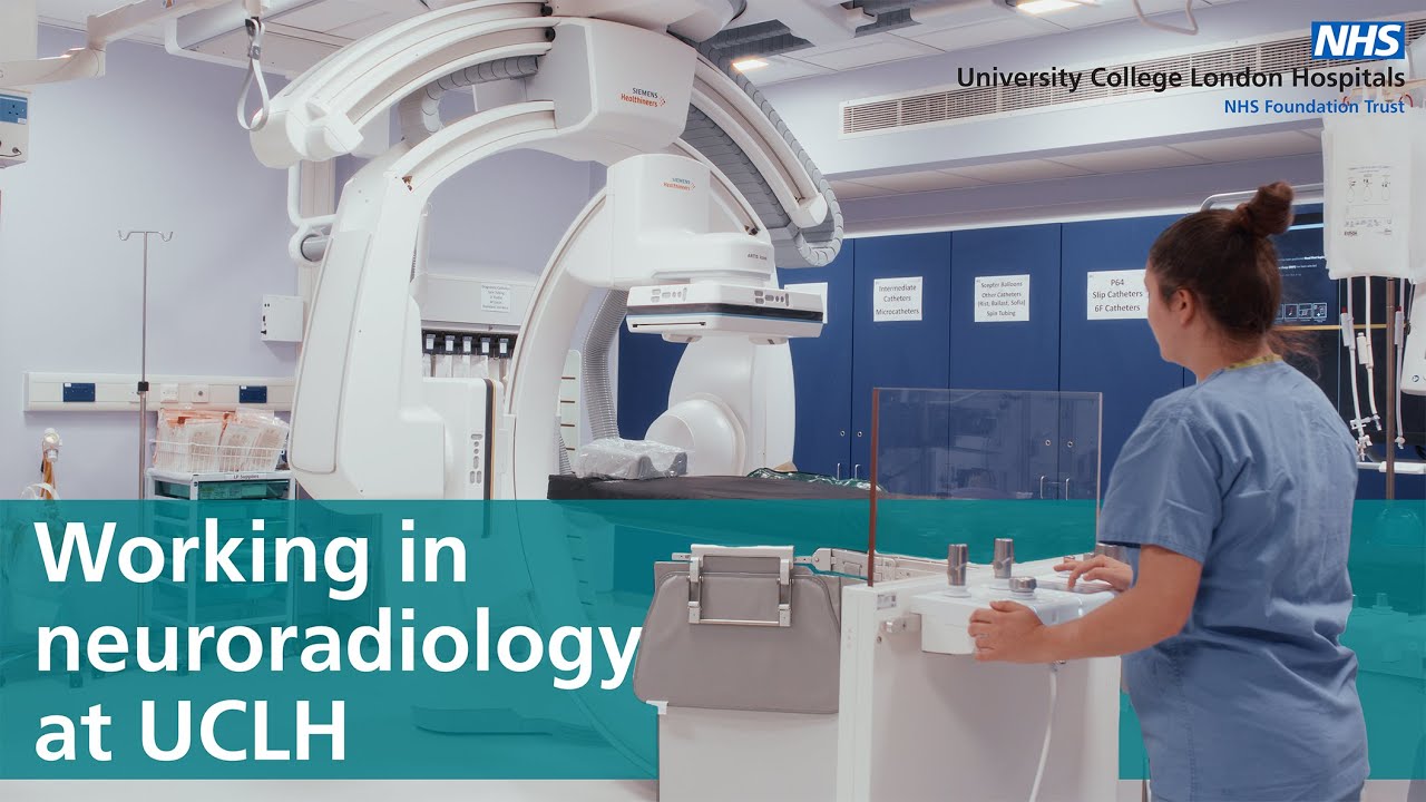 Working in neuroradiology at UCLH