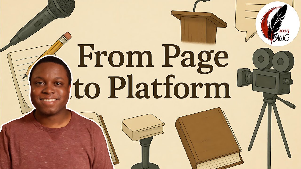 From Page to Platform: How to Succeed as an Author Speaker (Authortube Writing Conference 2025)