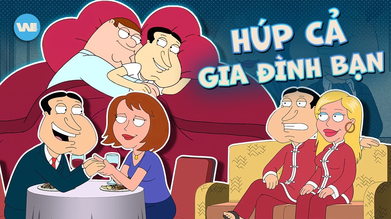 TOÀN BỘ TÌNH TRƯỜNG ĐEN TỐI CỦA QUAGMIRE TRONG FAMILY GUY