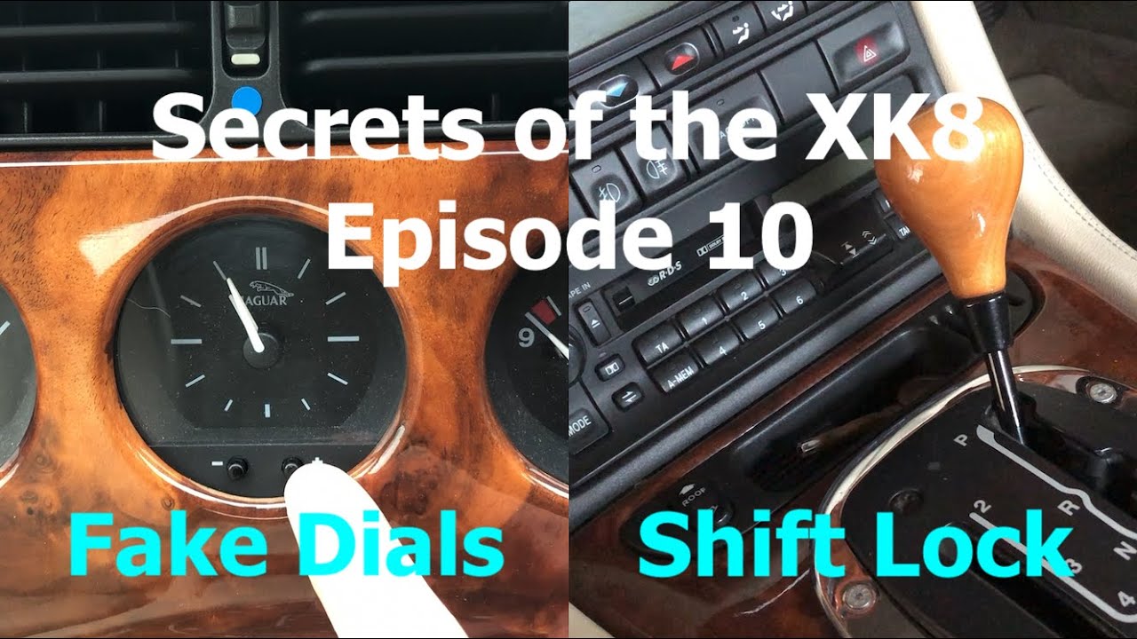 Secrets of Jaguar XK8 & XKR Ep 10. Fake dials & transmission lock
