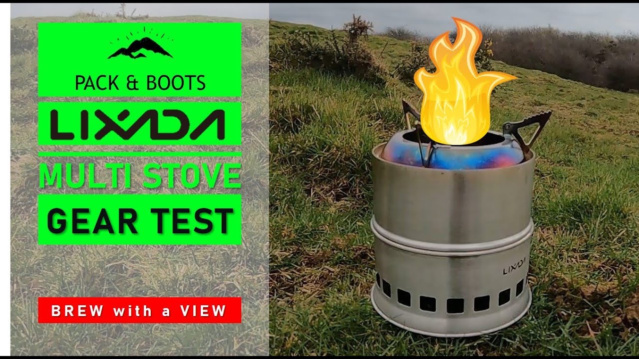 Lixada Portable Stainless Steel Gasifier Wood Stove | First Impressions