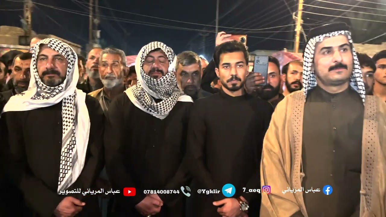 تون گاع الفهود عليك - بصوت حزين في ميدان المرحوم سيد خضير النبي _ صوت كله حزن الشاعر صلاح الحرباوي