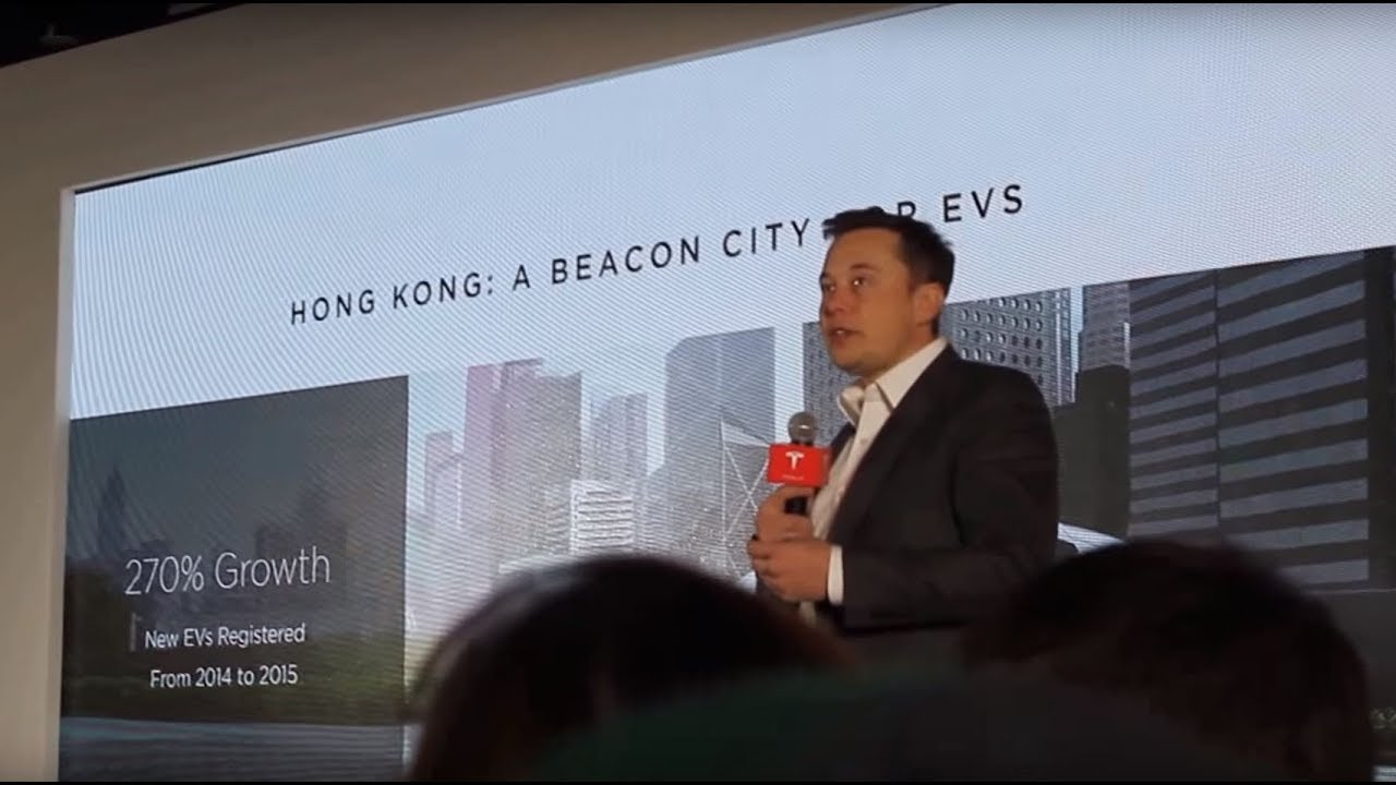 Tesla CEO Elon Musk in Hong Kong (2016-01-25 )