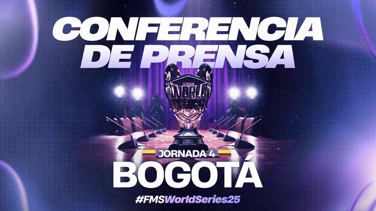 CONFERENCIA de PRENSA de FMS WORLD SERIES COLOMBIA *ACZINO, LOKILLO, CHUTY, EL MENOR...*