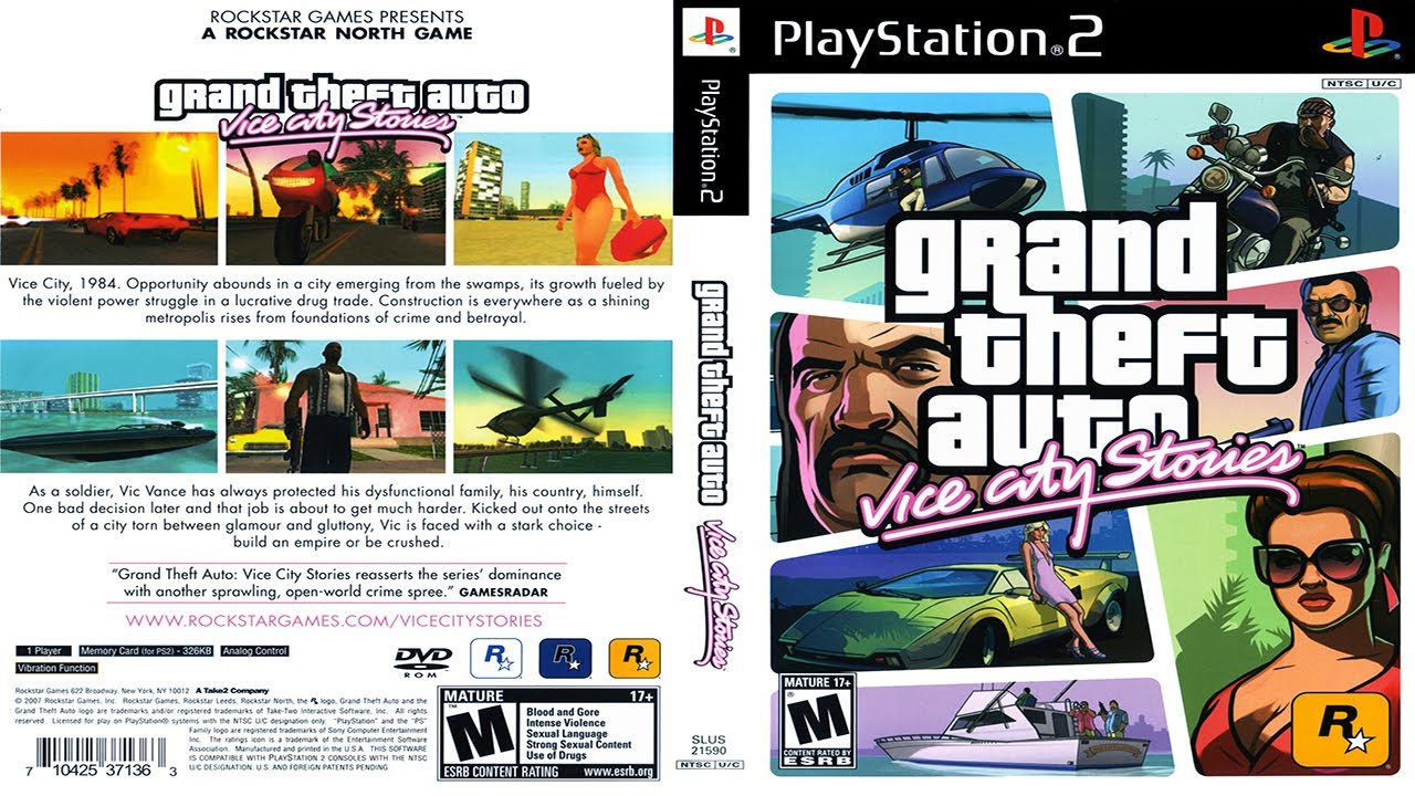✅ Grand Theft Auto: Vice City Stories [Español] PS3 PKG