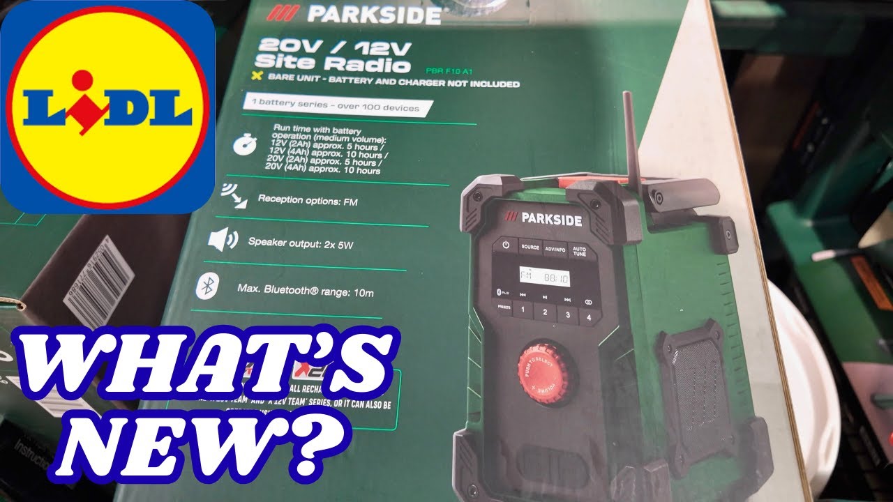 What's New in Middle of LIDL - NEW PARKSIDE Tools - 11 January 2026
