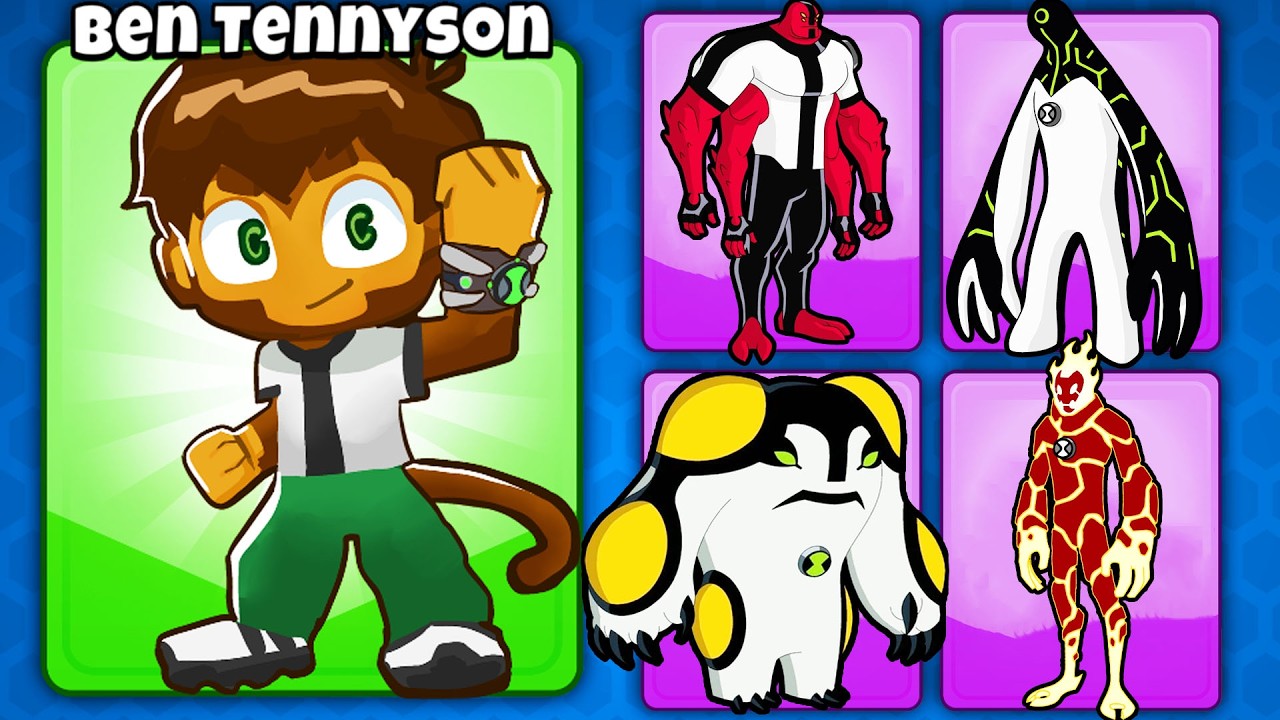 BEN 10 w BLOONS TD 6 jest NIESAMOWITY!