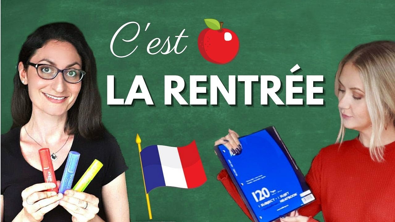 🇫🇷 Essential vocabulary for going back to school or work in French