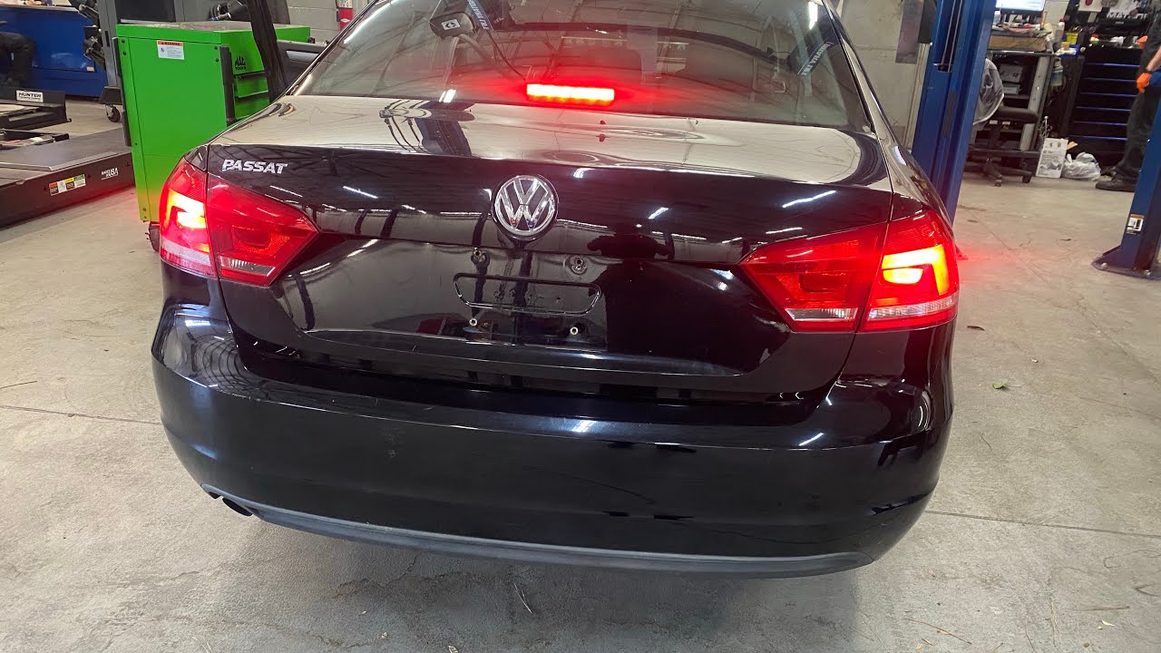 Исправлены стоп-сигналы VW Passat.