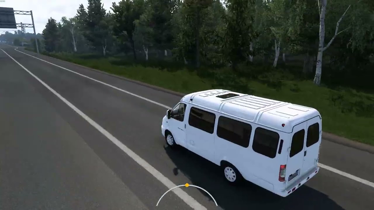 ETS 2. Санкт-Петербург - Валдай. (ГАЗель)