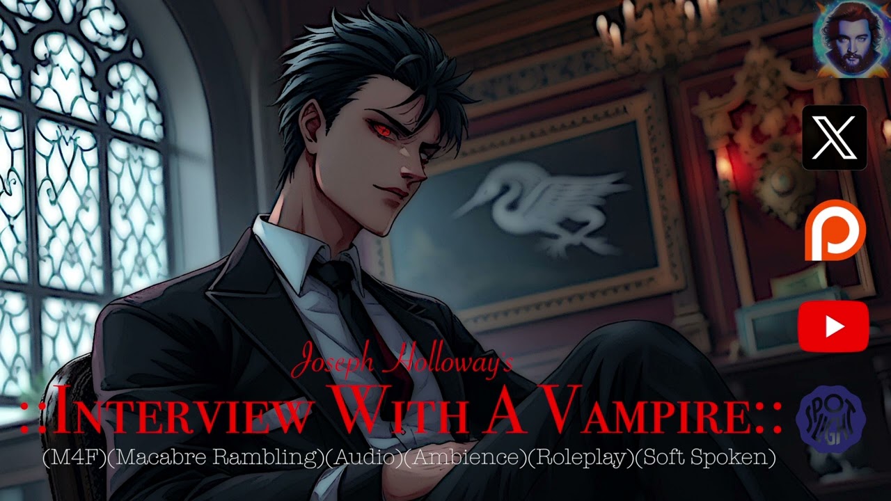 Interview with a Vampire (M4F) 15K Special - Vampire x Listener
