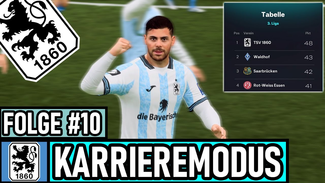 TSV 1860 München auf der Überholspur I Spitzenspiel gegen Hansa IEA FC 26 TSV 1860 Karrieremodus #10