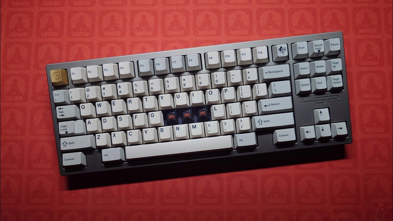 Rubrejane | PC Plate | Cherry MX1A-G1NN Brown (Broken-In)