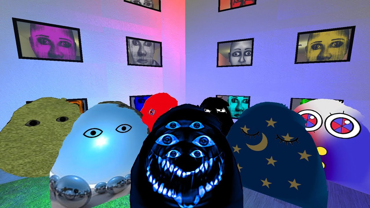 Angry Munci Family And Selene Delgado Family Nextbot Gmod!