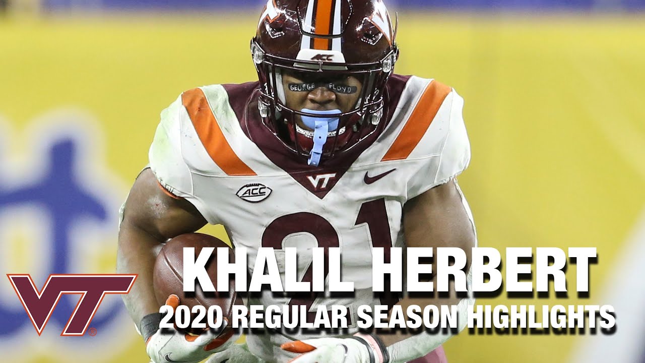 Khalil Herbert 2020 Regular Season Highlights | Virginia Tech RB